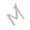 12 Pack: Sterling Silver Alphabet Charm by Bead Landing™